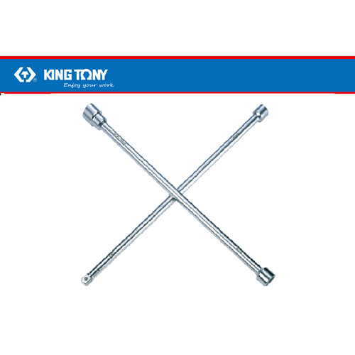 [EZM.8901091] KUNCI RODA - 4 WAY HEX WHEEL NUT WRENCH 24*27*33MM KING TONY 01993243