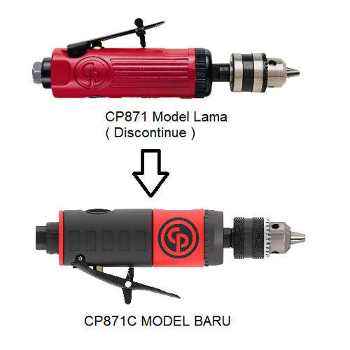 [EZM.8901356] HIGH SPEED TIRE BUFFER 3/8" - CP871 Brand Chicago Pneumatic PROMO !!