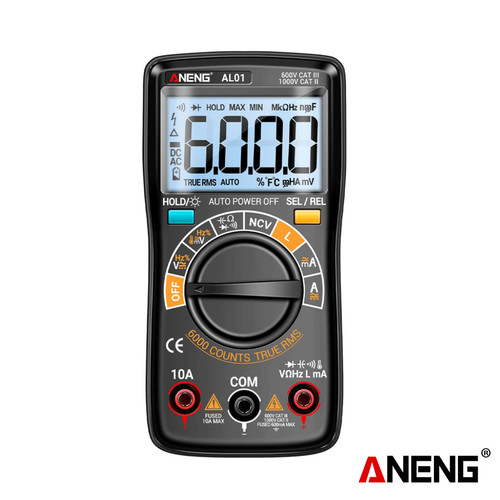 [EZR.2000122] Aneng AL01 Inductance Digital Multimeter AC/DC Voltage Meter Current