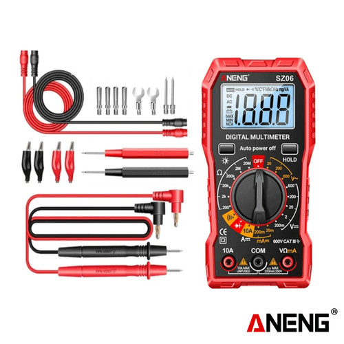 [EZR.2000127] Aneng SZ06 Pro Digital Multimeter Voltage Resistance DC Current mA Ori