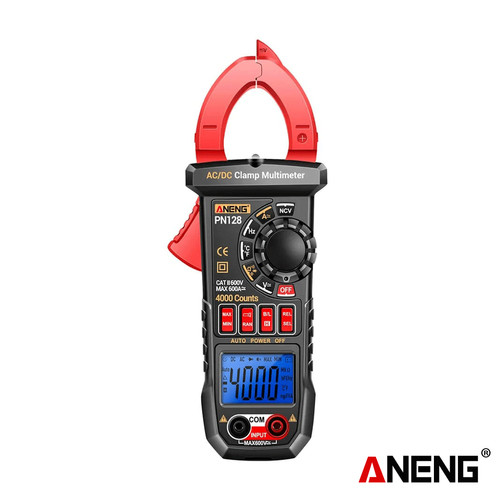 [EZR.2000152] Aneng PN128 Digital Clamp Meter AC Current NCV Multimeter Ammeter Ori