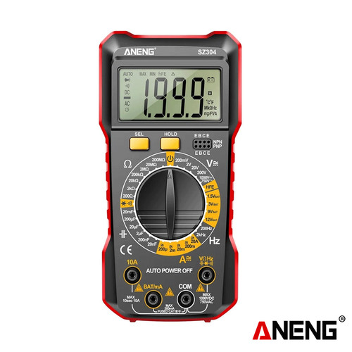 [EZR.2000161] Aneng SZ304 Multimeter Professional Pengukur Arus Listrik Hz Diode Ori