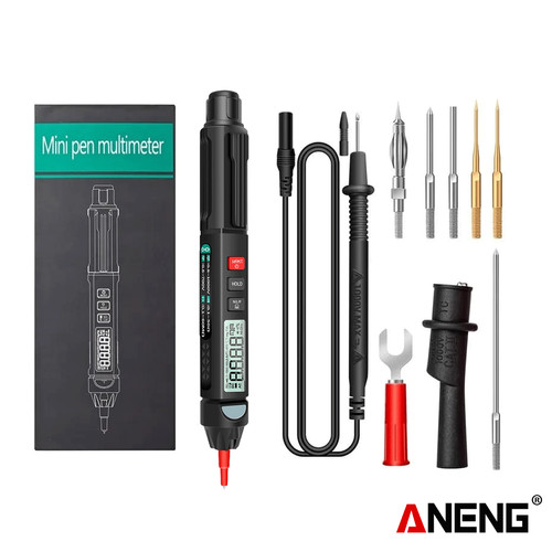 [EZR.2000172] Aneng A3007 Pro Digital Multimeter mini Tester Auto Sensor Pen Tester