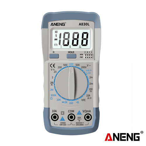 [EZR.2000384] Aneng A830L Profesional Eletric Smart Digital Multimeter Triode Ori