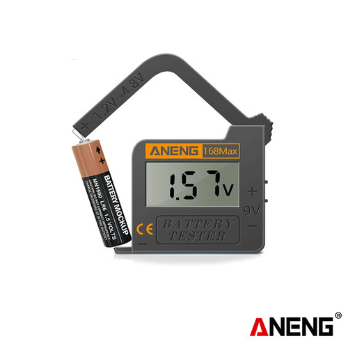 [EZR.2000185] Aneng 168Max Digital Lithium Battery Tester Capacity Universal Test