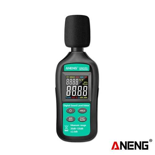 [EZR.2000189] Aneng GN101 Digital Noise Meter Measurement 35-135 db Monitor Logger