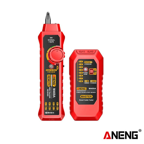 [EZR.2000199] Aneng M469A Network Cable Tracker Networking Analyzer RJ45 RJ11 Ori