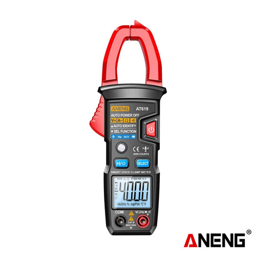 [EZR.2000204] Aneng AT619 Digital Voice Broadcast Multimeter Clamp AC Clamp Meter
