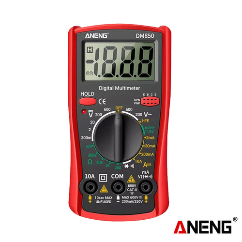 [EZR.2000237] Aneng DM850 Professional Digital Multimeter Auto AC/DC Votage Original
