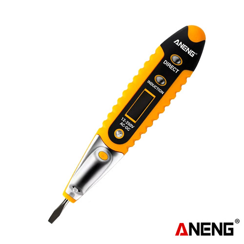 [EZR.2000242] Aneng VD700 Alat Cek Arus Listrik Voltage Alert Detector AC DC 12-250V