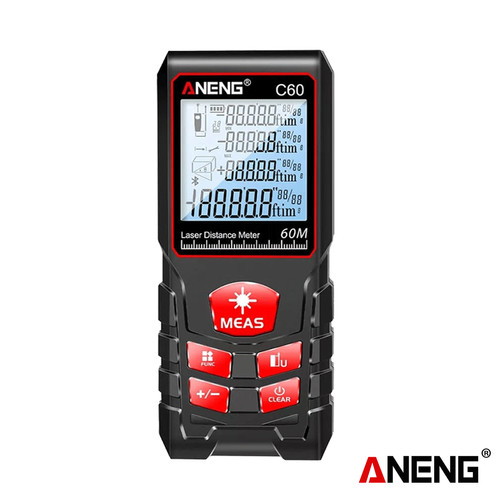 [EZR.2000248] Aneng C60 Pengukur Jarak Laser Digital Distance 60 Meter Original