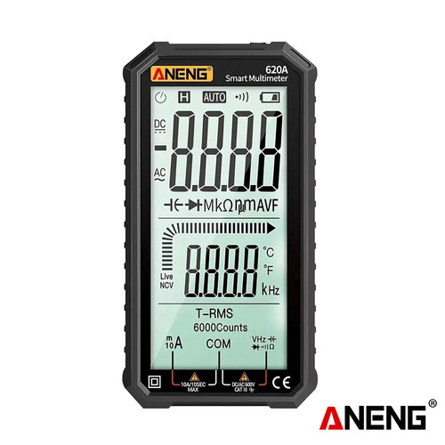 [EZR.2000255] Aneng 620A Multimeter Digital Profesional 6000 Count True RMS Original