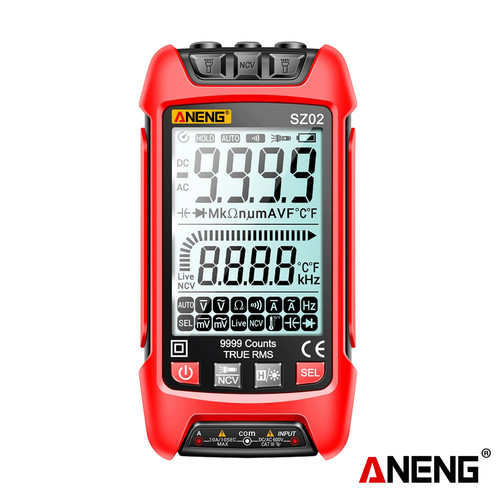 [EZR.2000260] Aneng SZ02 Multimeter Digital Smart Burn NCV Sensing Position Original