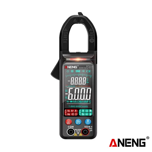 [EZR.2000404] Aneng ST212 Clamp Meter Digital Clamp Multimeter Volt AC DC Original