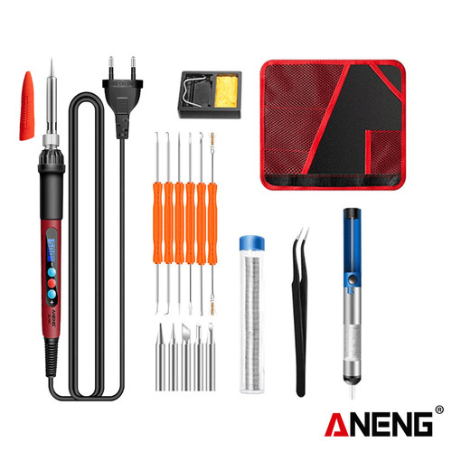 [EZR.2000261] Aneng SL103-18 Solder Digital Kit Set Adjustable Temperature Original