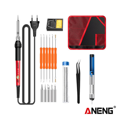 [EZR.2000268] Aneng SL101-17 Soldering Iron Kit Set Adjustable Temperature Original
