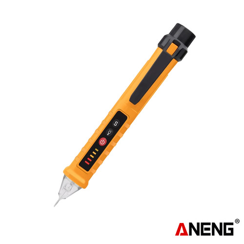 [EZR.2000270] Aneng VD802 Tester Non Contact AC Voltage Alert Detector 12V-1000V Ori