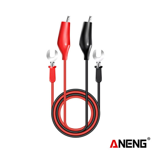 [EZR.2000273] Aneng PT2060 Kabel Digital Multimeter Aligator U-Shape Wire 1000 V Ori