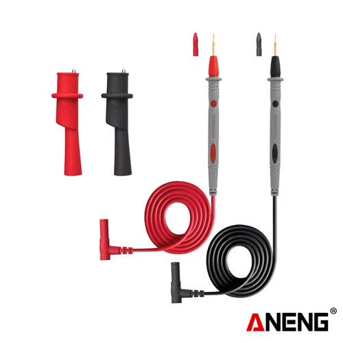 [EZR.2000410] Aneng PT1032 Kabel Multimeter Digital 20A Silicon Rubber Wire Original