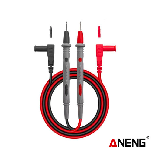 [EZR.2000286] Aneng PT1004 Kabel Multimeter Digital 10A Silicon Rubber Wire Original