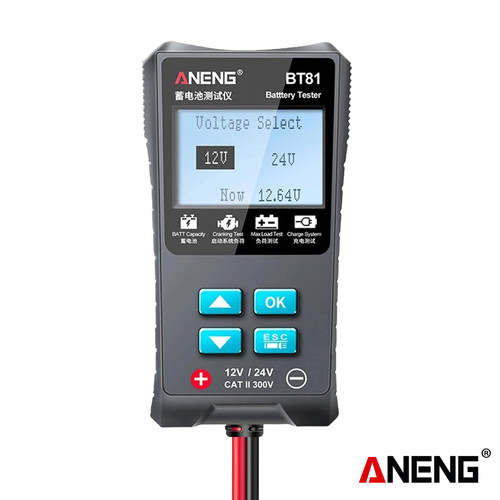 [EZR.2000292] Aneng BT81 Tester Baterai Mobil 12V/24V 100 Hingga 1700CCA Original