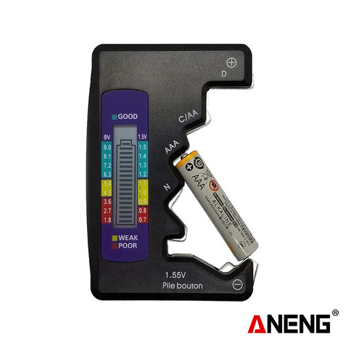 [EZR.2000293] Aneng Display Card Type Digital Battery Capacity Tester Power Original