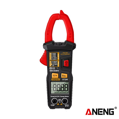 [EZR.2000306] Aneng ST194 Digital 6000 Counts Multimeter Clamp Meter DC/AC Original