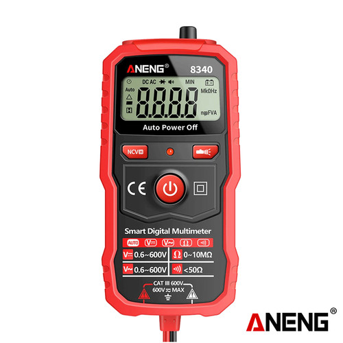 [EZR.2000319] Aneng 8340 Multimeter Digital Voltmeter Ohm Meter 1999 Counts Original