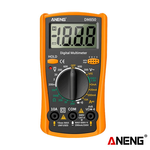 [EZR.2000321] Aneng DM850 Multimeter Digital Mini AC DC Buzzer Test Original