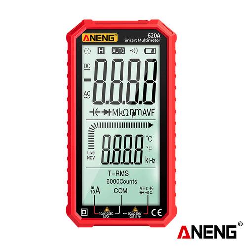 [EZR.2000322] Aneng 620A Digital Multimeter Full Screen Voltage Tester Original