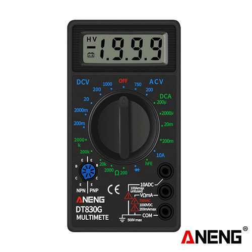 [EZR.2000328] Aneng DT830G Digital Multimeter Voltage Tester Original