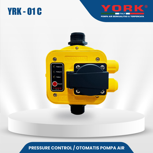 [EZM.9100027] Otomatis Pompa Air Automatic Pressure Control York YRK - 01 C