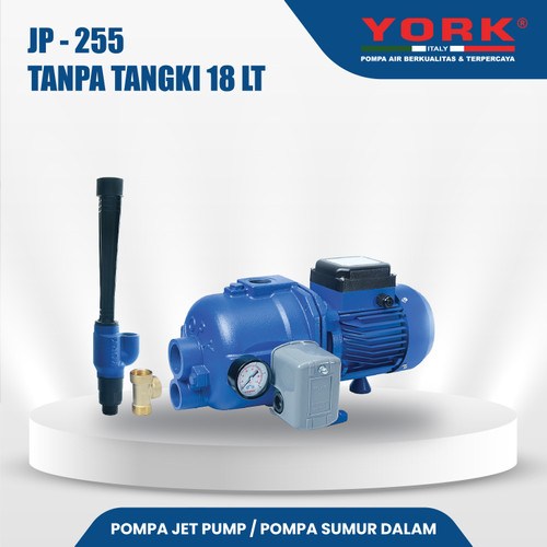 [EZM.9100028] Pompa Air Jet Pump York ( Tanpa Tangki 18 Liter )