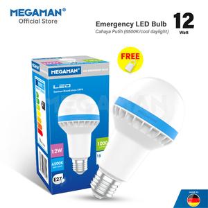 [EZM.9200120] Bohlam Lampu Emergency LED 12 Watt N Megaman YTA80EMA