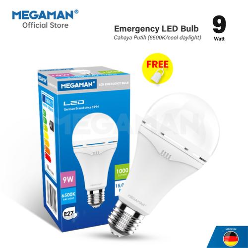 [EZM.9200136] Lampu Emergency LED 9 Watt Megaman YTA70EMA