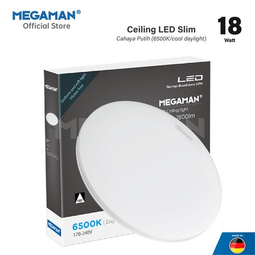 [EZM.9200161] Lampu Plafon LED SuperSlim 18 Watt Megaman Ceiling MXL 1045