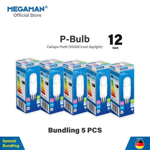 [EZM.9200181] 5 In 1 Lampu LED Stik 12 Watt Megaman YTA60Z2
