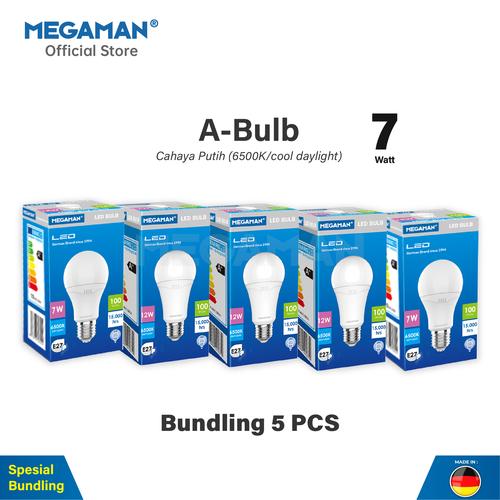 [EZM.9200182] 5 In 1 Lampu Bohlam LED megaman YTA60Z4