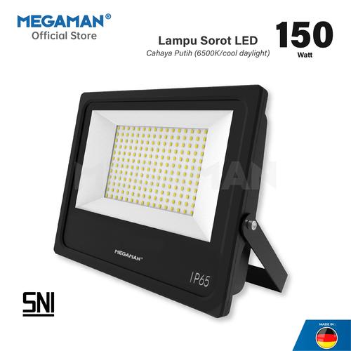 [EZM.9200194] Lampu Sorot Tembak LED Megaman Floodlight Outdoor 150W - 6500K YTMHF1005