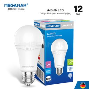 [EZM.9200203] LAMPU BOHLAM LED MEGAMAN YTA60Z2 12W 6500K (PUTIH) MURAH BERKUALITAS