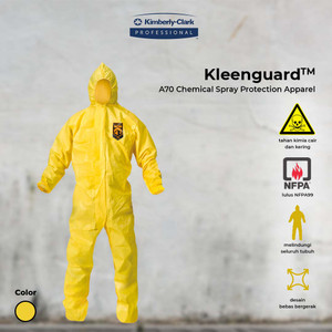 [EZO.5500008] Kleenguard A70 Chemical Spray Protection-Baju APD