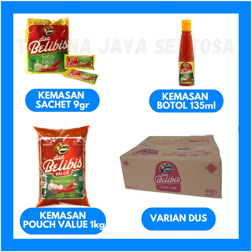 Dua Belibis Saus Sambal Cabe Saos Tomat Per Dus