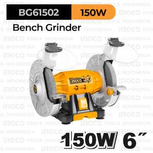 [EZM.8100805] Bench Grinder (6"/150 mm) INGCO BG61502 - Mesin Gerinda Duduk 6 Inch
