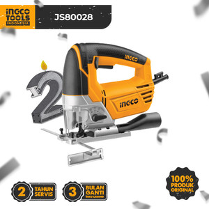 [EZM.8100810] Jig Saw INDUSTRIAL (800W) INGCO JS80028 - Mesin Gergaji Triplek Ukir