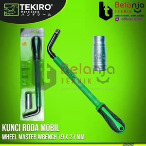 [EZM.3503245] TEKIRO Wheel Master Wrench CRV Kunci Roda Mobil Sock Tarik 19 X 21 MM