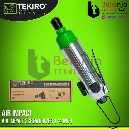 [EZM.3501872] Tekiro Air Impact Screwdriver 1/4 Inch AT-AS1302 Obeng Angin Kompresor