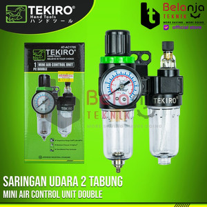 [EZM.3503478] Tekiro Air Control Unit Double Filter Saringan Udara 2 Tabung Mini