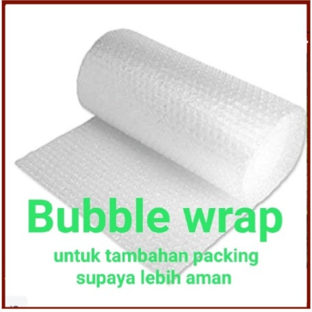 [EZO.9100014] BUBBLE WRAP TAMBAHAN PACKING UNTUK TRANSAKSI DI ATAS RP 100.000