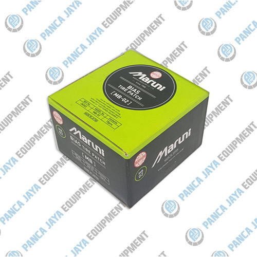[EZM.9600102] Maruni Bias Tire Patch MB-02 Box - Karet Tambal Ban Tubeless