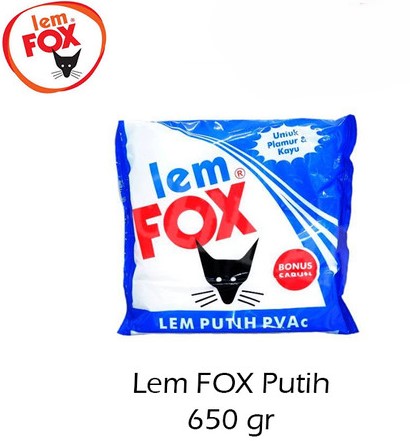 Lem Fox Putih 650 gr